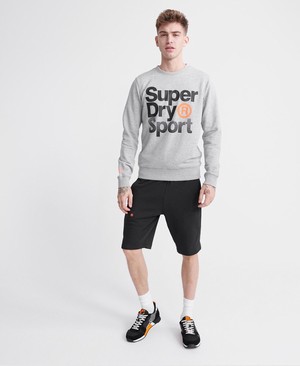 Superdry Core Sport Crew Férfi Pulóver Szürke | PMEUQ3928